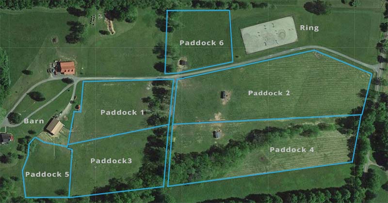 Skip N GO Paddock and Field Map